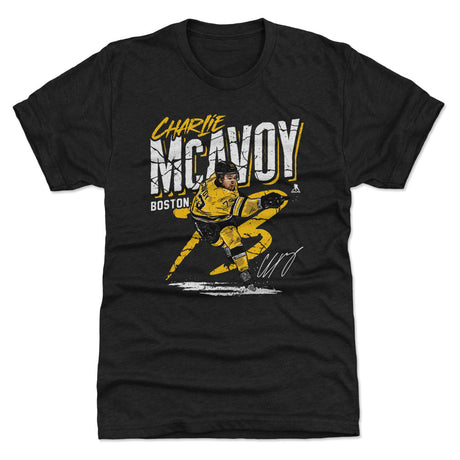 Charlie McAvoy Men's Premium T-Shirt | 500 LEVEL