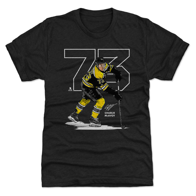 Charlie McAvoy Men's Premium T-Shirt | 500 LEVEL