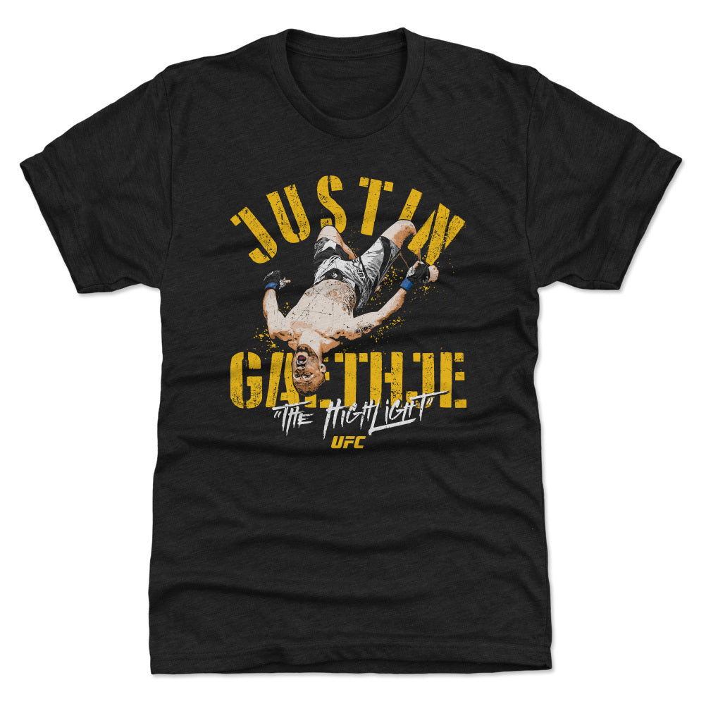 Justin Gaethje Men&#39;s Premium T-Shirt | 500 LEVEL