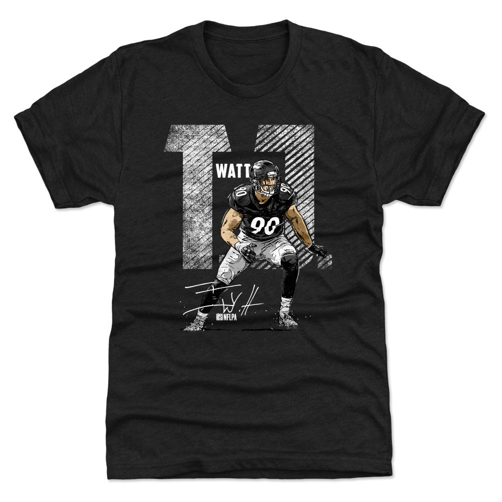 T.J. Watt Men's Premium T-Shirt | 500 LEVEL