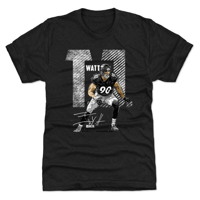 T.J. Watt Men's Premium T-Shirt | 500 LEVEL