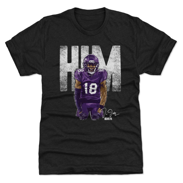 Justin Jefferson Minnesota Him Bold Men's Premium T-Shirt – 500 LEVEL