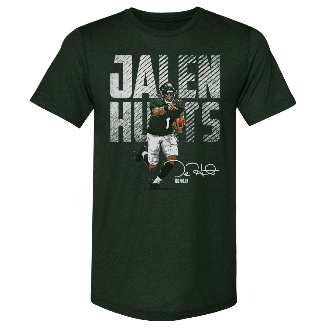 Jalen Hurts Men's Premium T-Shirt | 500 LEVEL