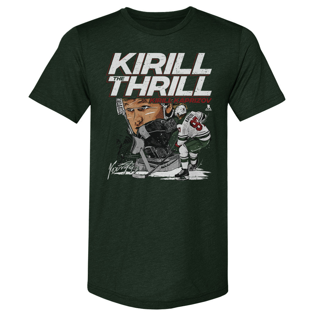 Kirill Kaprizov Men's Premium T-Shirt | 500 LEVEL