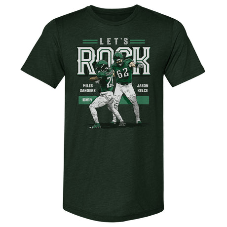 Miles Sanders Men's Premium T-Shirt | 500 LEVEL