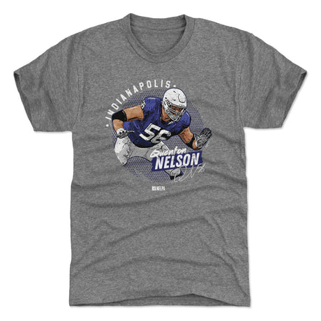 Quenton Nelson Men's Premium T-Shirt | 500 LEVEL