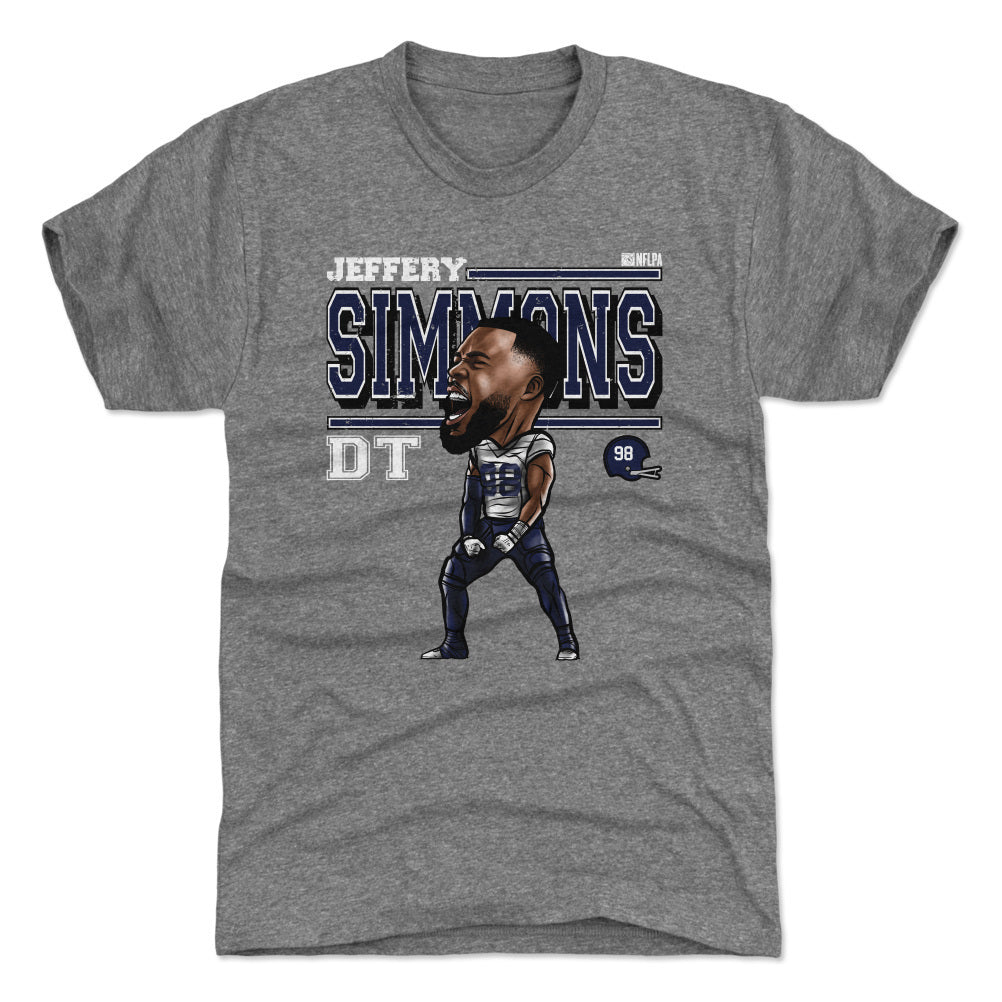 Jeffery Simmons Men's Premium T-Shirt | 500 LEVEL