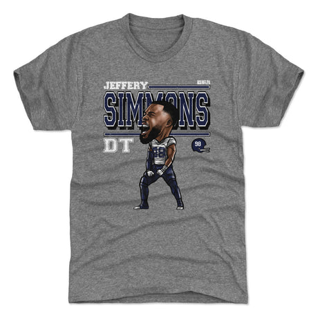 Jeffery Simmons Men's Premium T-Shirt | 500 LEVEL