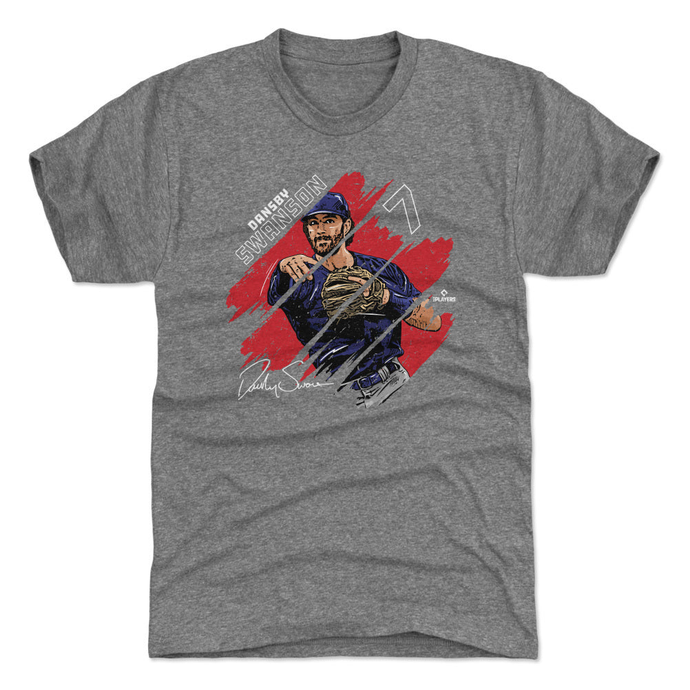 Dansby Swanson Men's Premium T-Shirt | 500 LEVEL