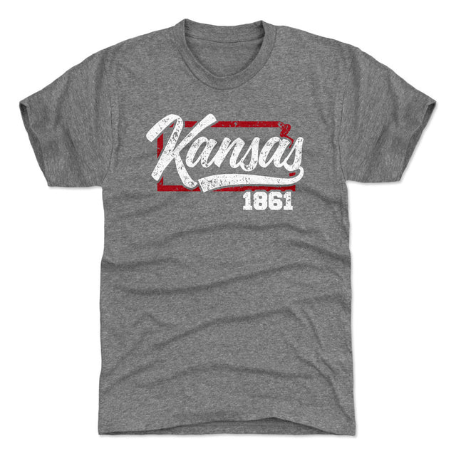 Kansas Men's Premium T-Shirt | 500 LEVEL