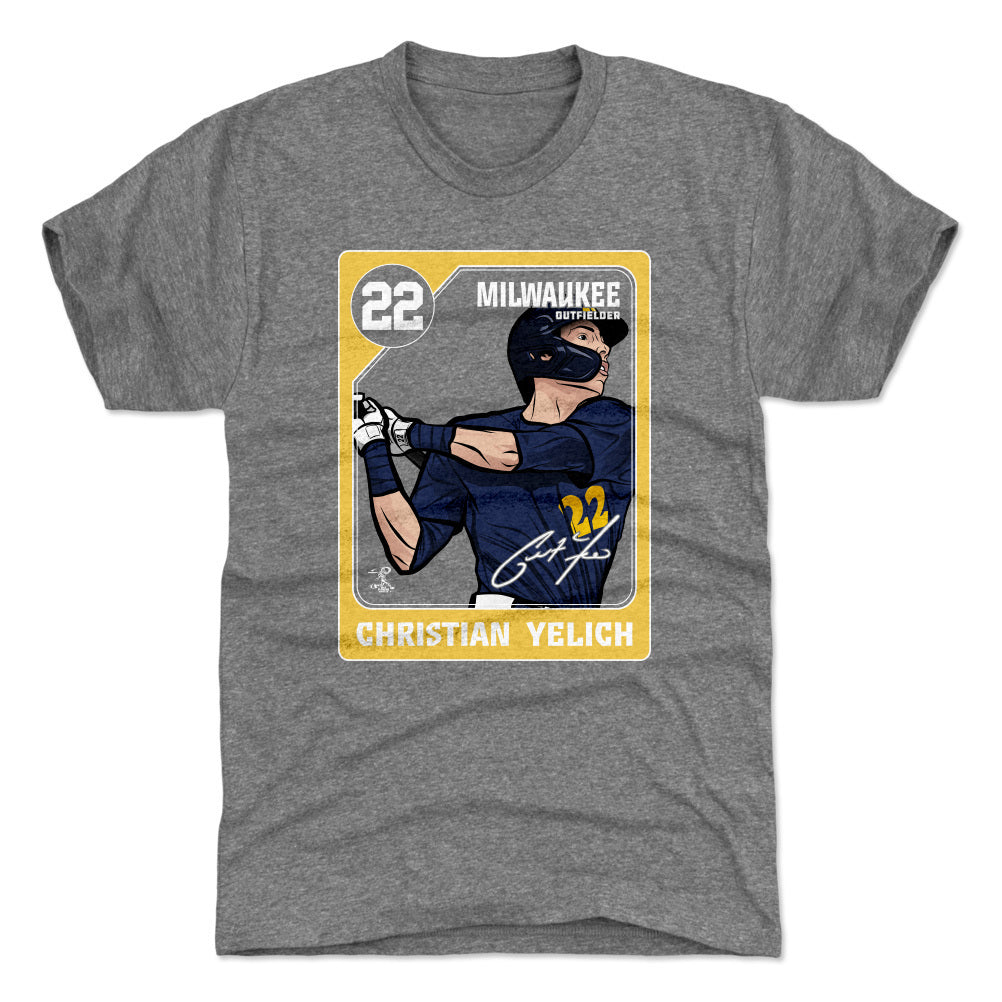 Christian Yelich T-Shirt, Milwaukee Baseball Men's Premium T-Shirt