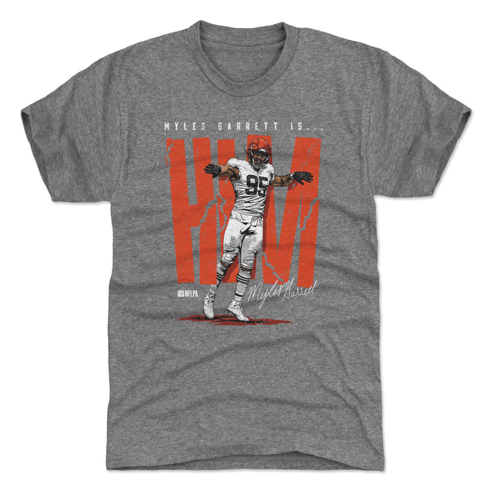Myles Garrett Men's Premium T-Shirt | 500 LEVEL