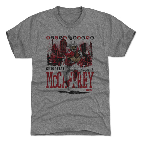 Christian McCaffrey Men's Premium T-Shirt | 500 LEVEL
