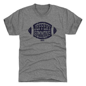 Jeffery Simmons Men's Premium T-Shirt | 500 LEVEL