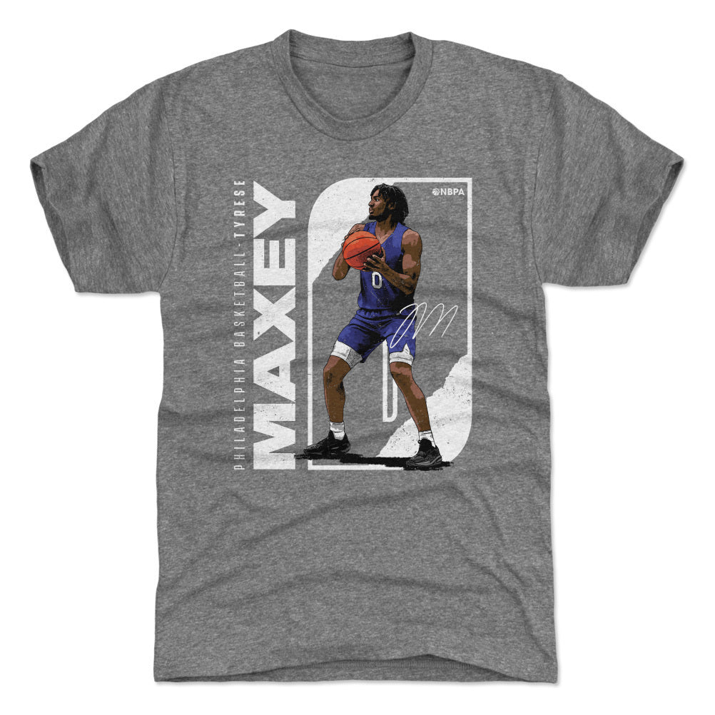 Tyrese Maxey Men's Premium T-Shirt | 500 LEVEL