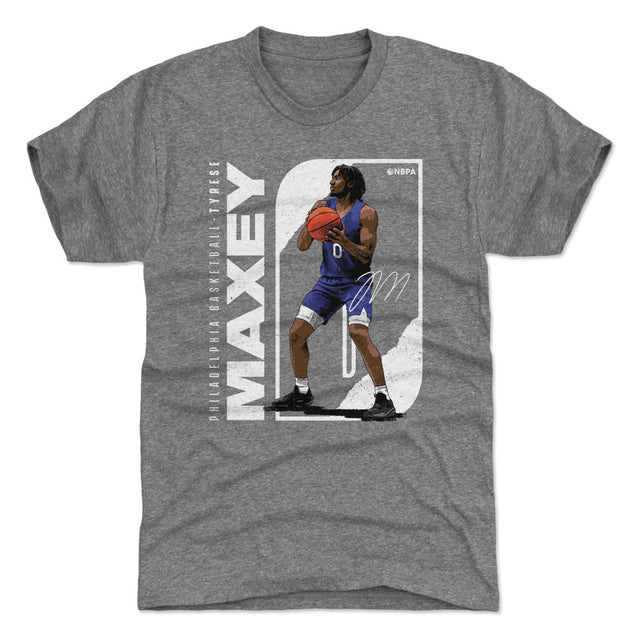 Tyrese Maxey Men's Premium T-Shirt | 500 LEVEL