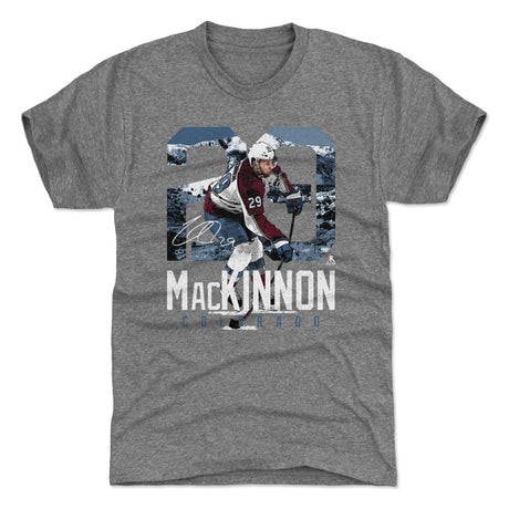 Nathan MacKinnon Men's Premium T-Shirt | 500 LEVEL