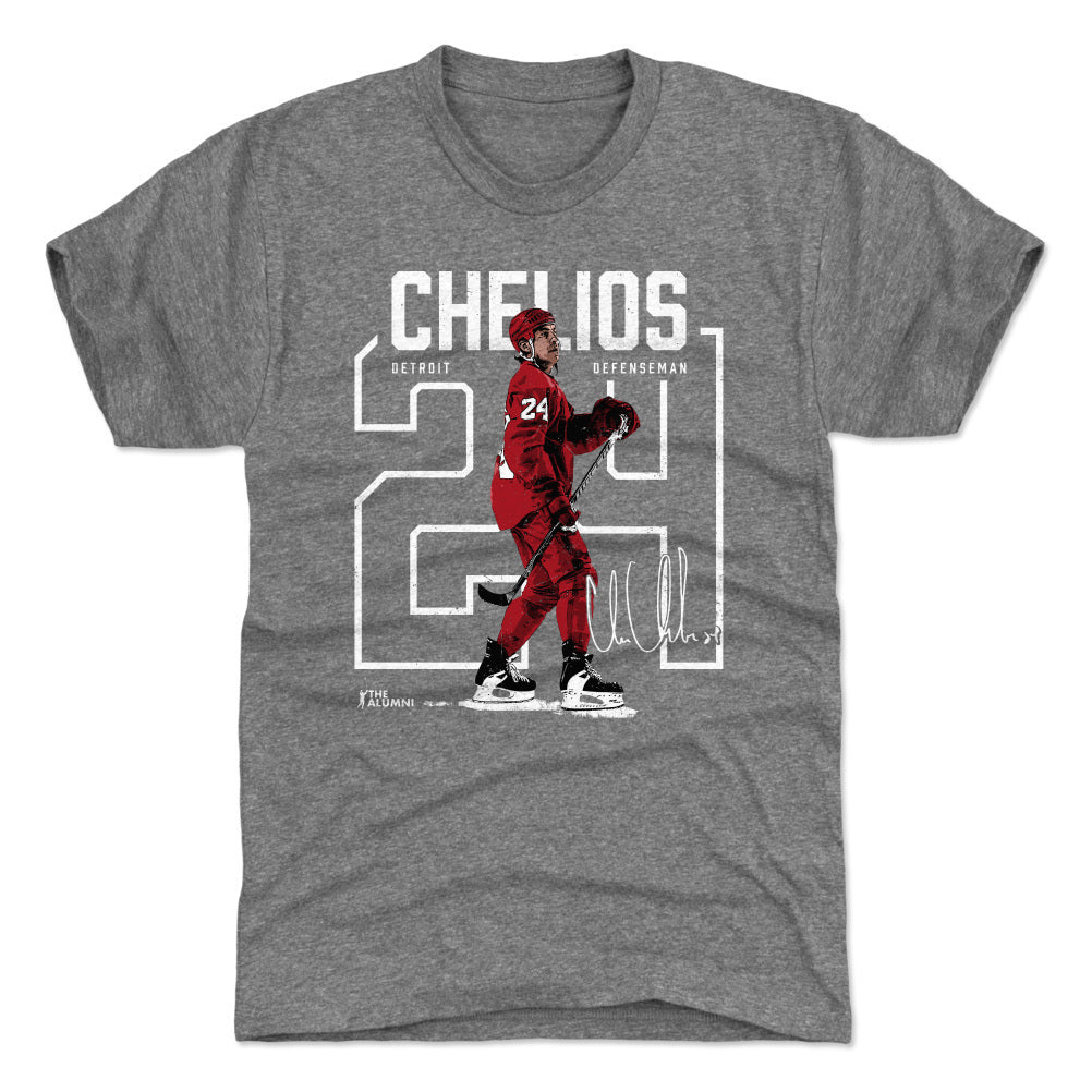 Chris Chelios Men's Premium T-Shirt | 500 LEVEL