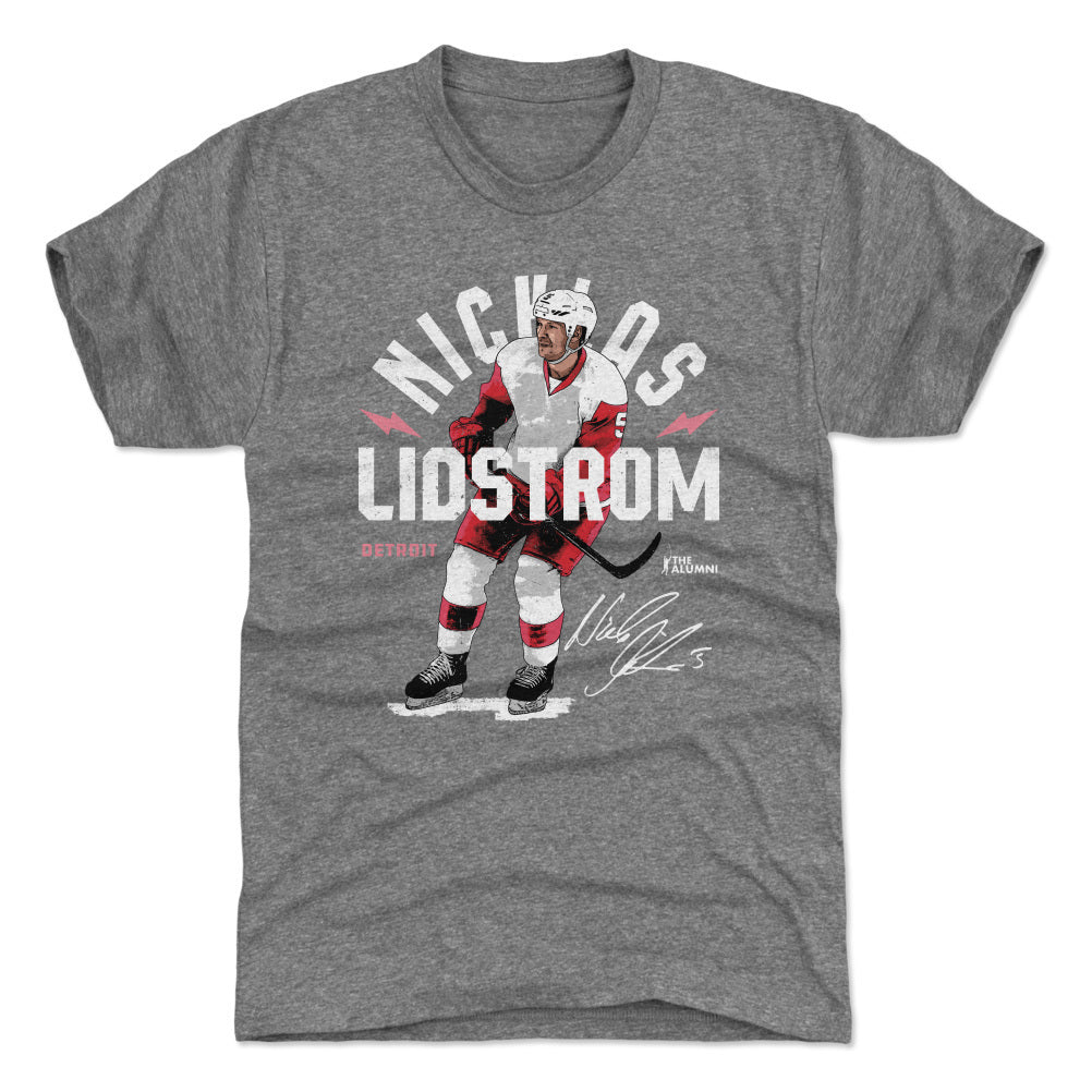 Nicklas Lidstrom Men&#39;s Premium T-Shirt | 500 LEVEL