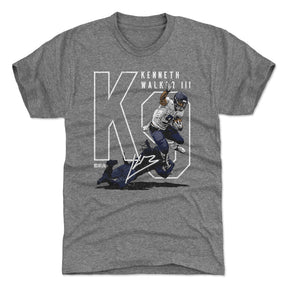 Kenneth Walker III Men's Premium T-Shirt | 500 LEVEL