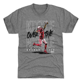 George Kittle Men's Premium T-Shirt | 500 LEVEL
