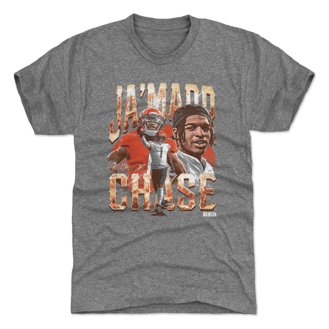 Ja'Marr Chase Men's Premium T-Shirt | 500 LEVEL