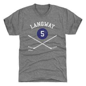 Rod Langway Men's Premium T-Shirt | 500 LEVEL