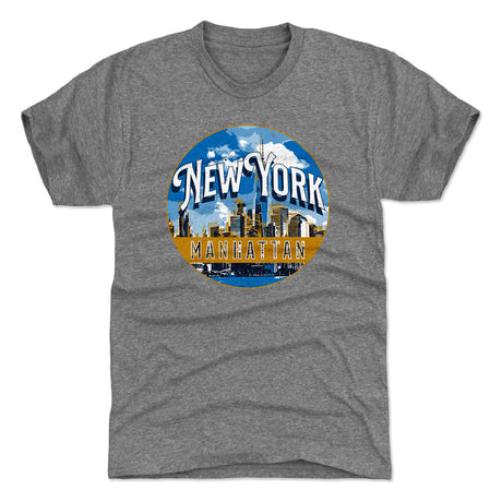 Manhattan Men's Premium T-Shirt | 500 LEVEL
