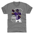 Lamar Jackson Men's Premium T-Shirt | 500 LEVEL