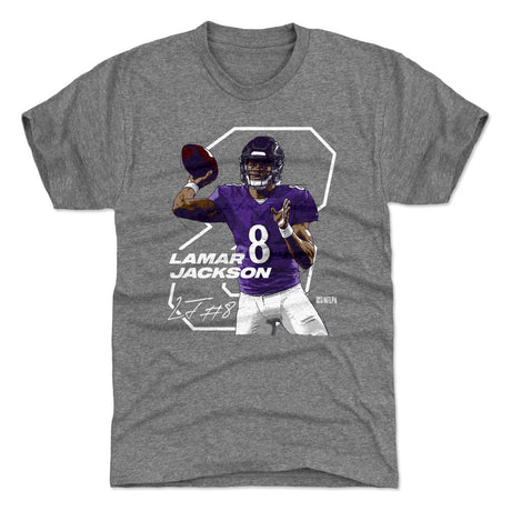 Lamar Jackson Men's Premium T-Shirt | 500 LEVEL