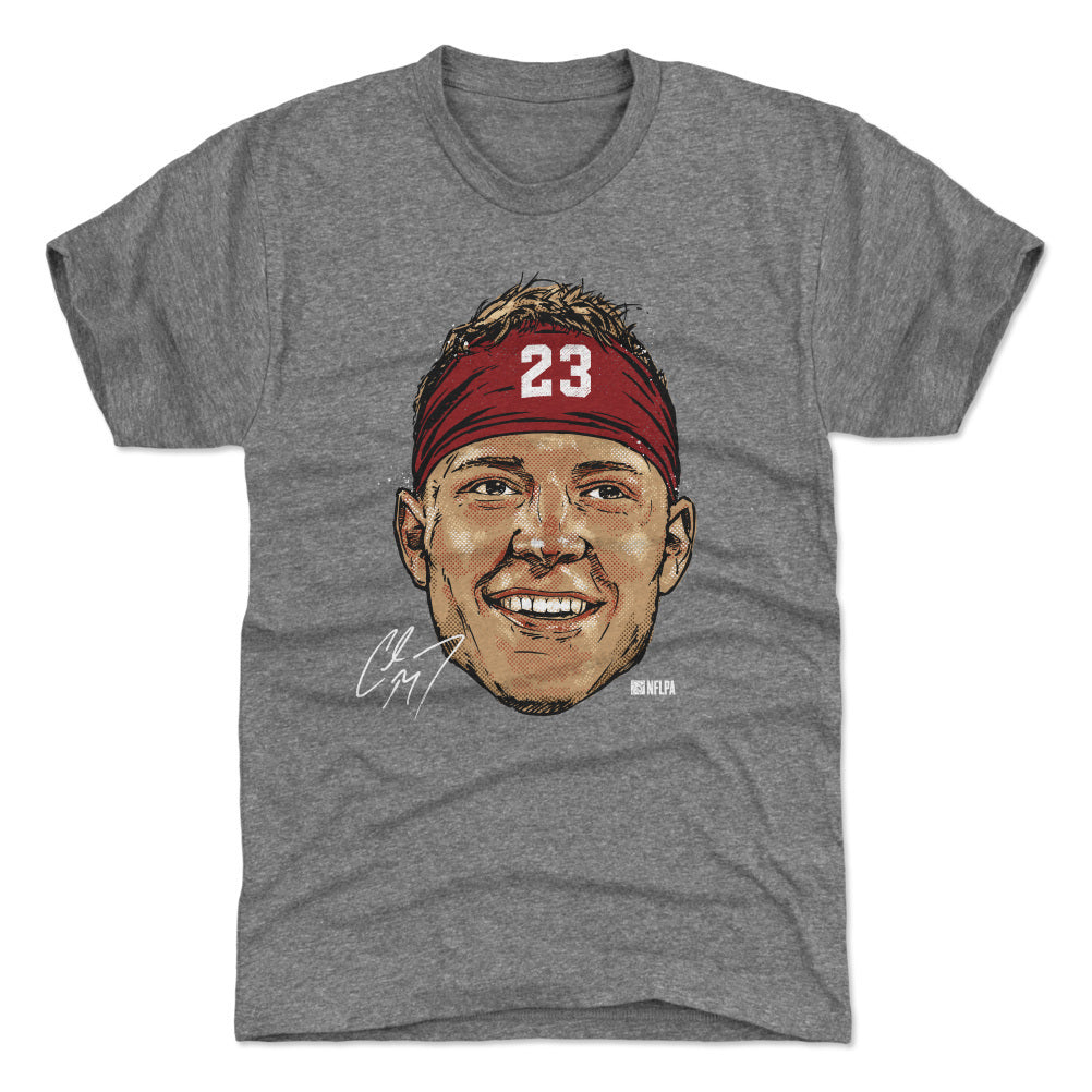 Christian McCaffrey Men's Premium T-Shirt | 500 LEVEL