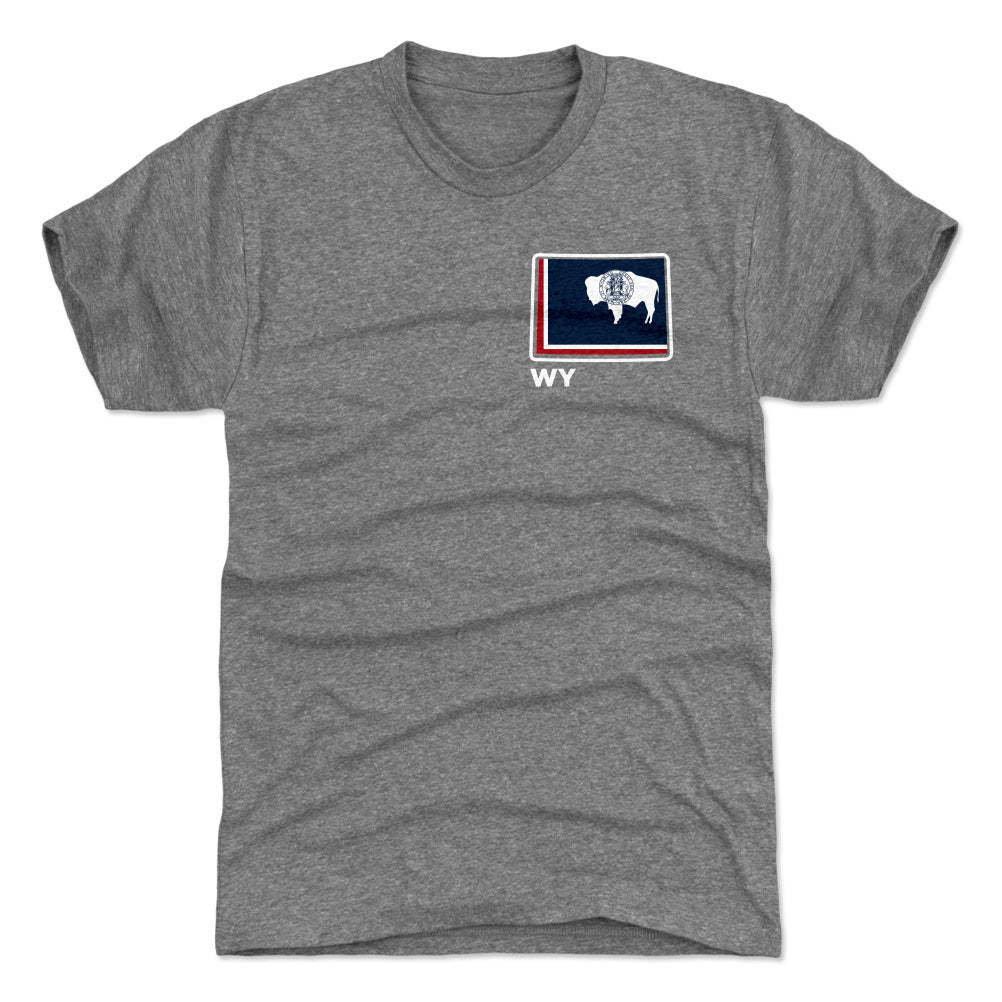 Wyoming Men's Premium T-Shirt | 500 LEVEL