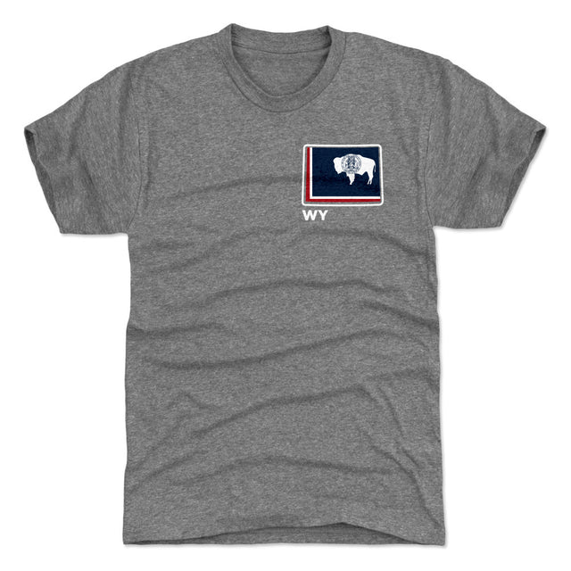 Wyoming Men's Premium T-Shirt | 500 LEVEL