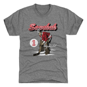 Terry Sawchuk Men's Premium T-Shirt | 500 LEVEL