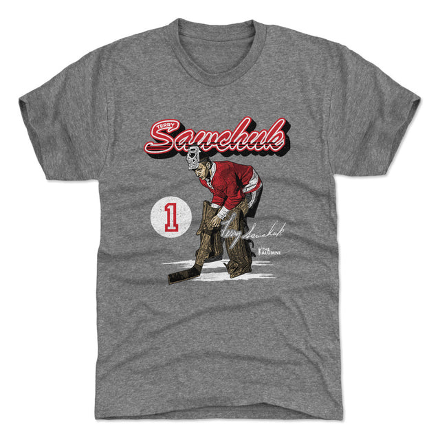 Terry Sawchuk Men's Premium T-Shirt | 500 LEVEL