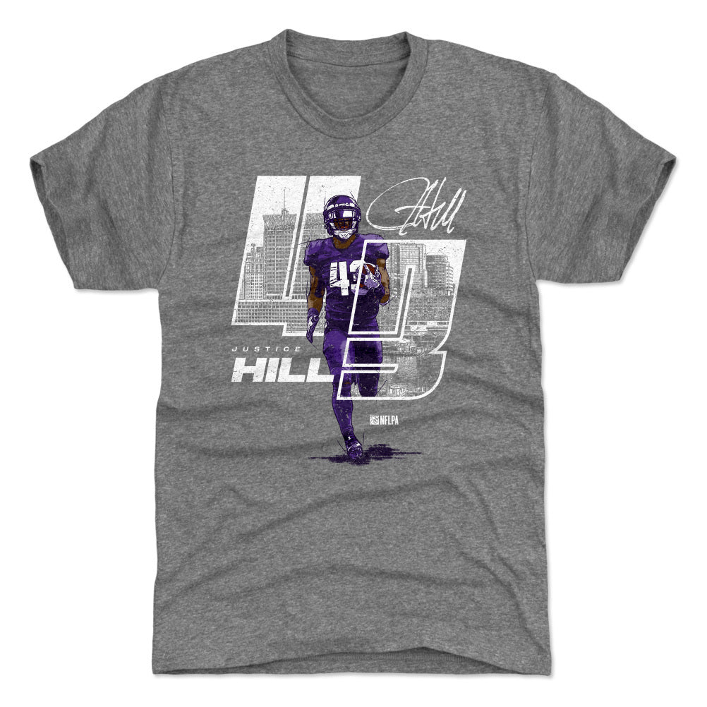 Justice Hill Men's Premium T-Shirt | 500 LEVEL