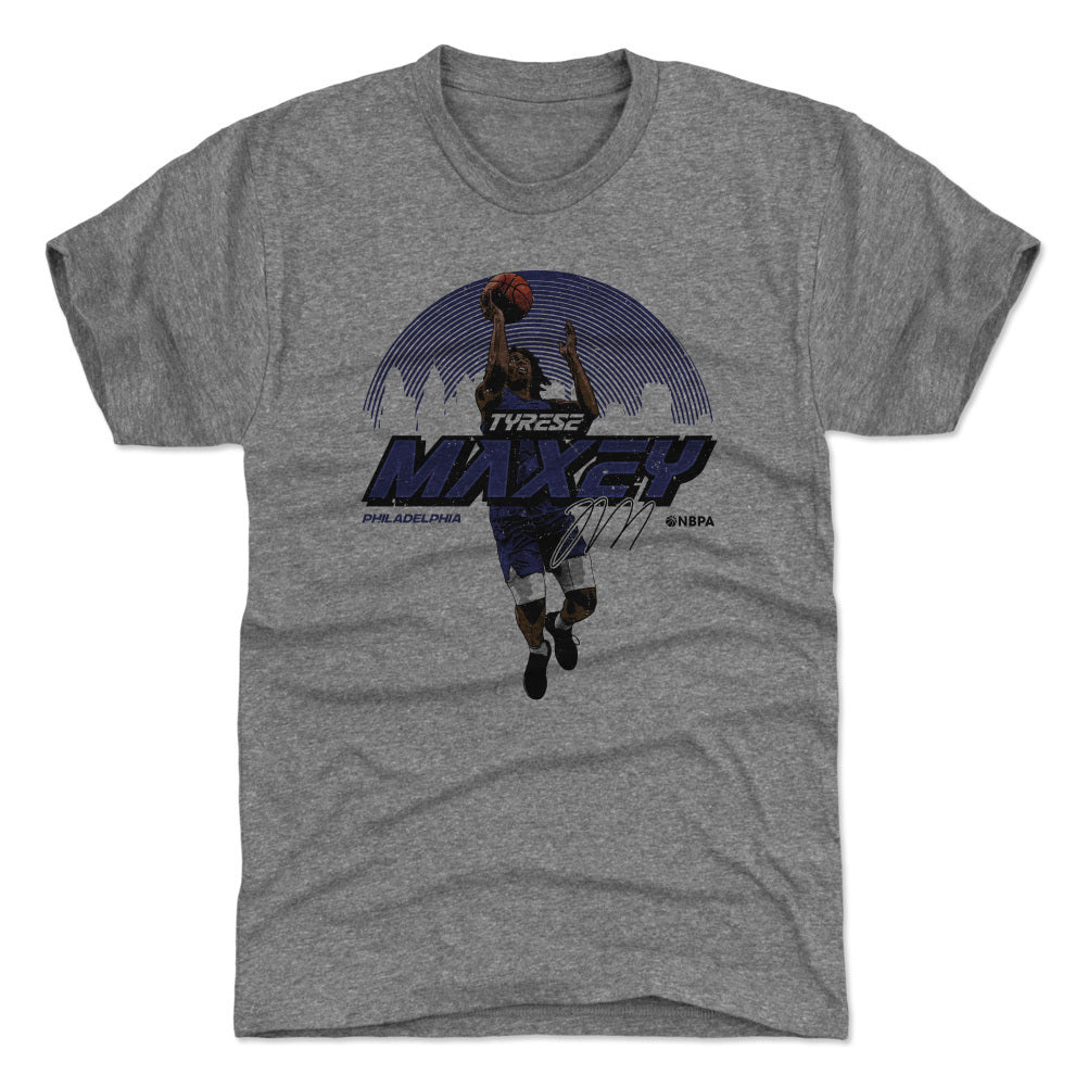Tyrese Maxey Men's Premium T-Shirt | 500 LEVEL