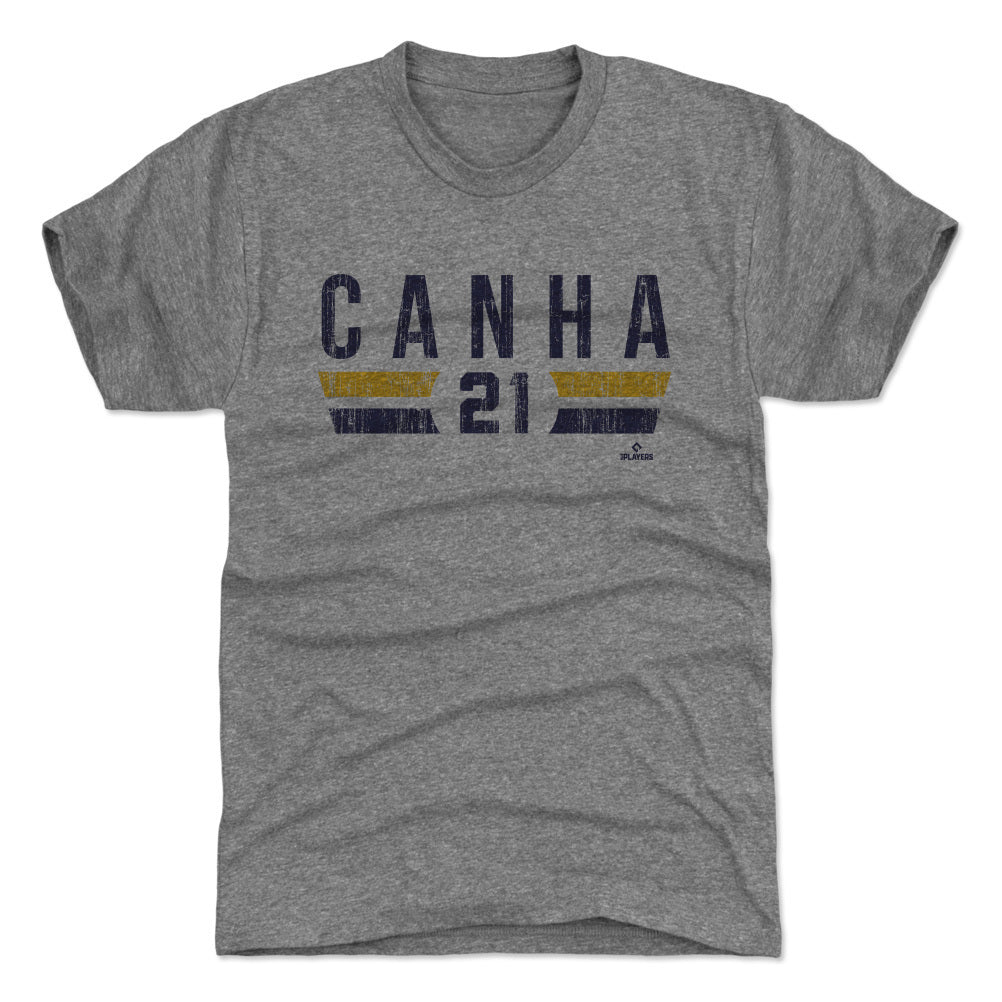 Mark Canha Men&#39;s Premium T-Shirt | 500 LEVEL