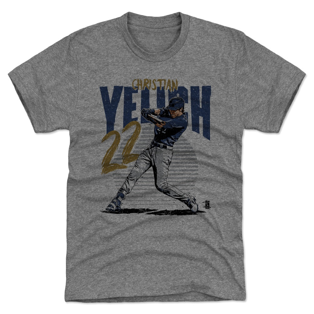 Christian Yelich Men's Premium T-Shirt | 500 LEVEL