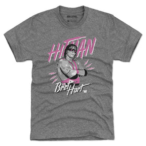 Bret Hart Men's Premium T-Shirt | 500 LEVEL