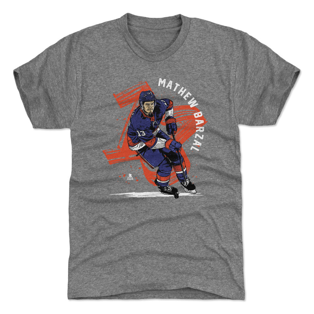 Mathew Barzal T-Shirt | New York Hockey Men's Premium T-Shirt | 500 Level -  500 LEVEL