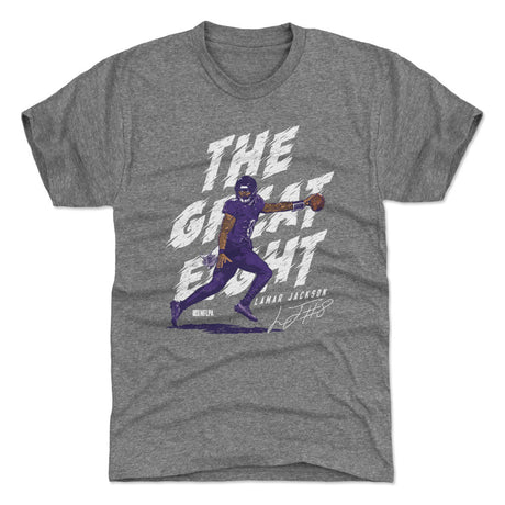 Lamar Jackson Men's Premium T-Shirt | 500 LEVEL