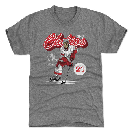 Chris Chelios Men's Premium T-Shirt | 500 LEVEL