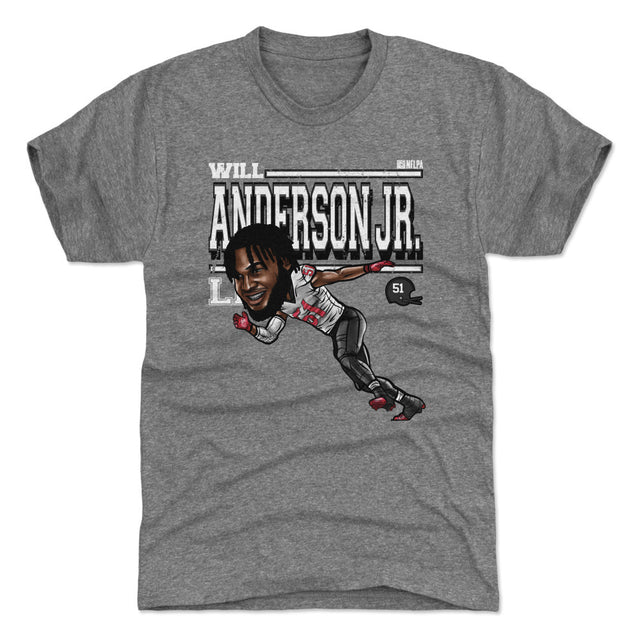 Will Anderson Jr. Men's Premium T-Shirt | 500 LEVEL