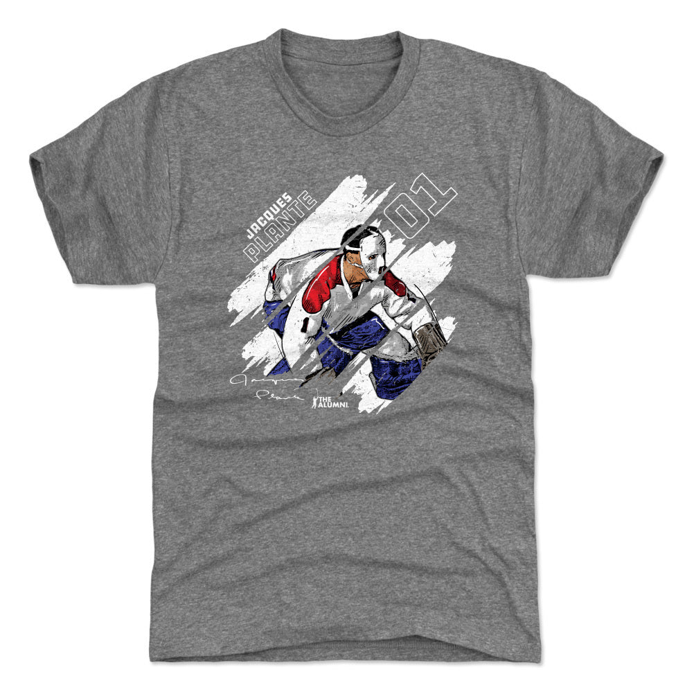 Jacques Plante Men's Premium T-Shirt | 500 LEVEL