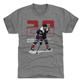 Nathan MacKinnon Men's Premium T-Shirt | 500 LEVEL