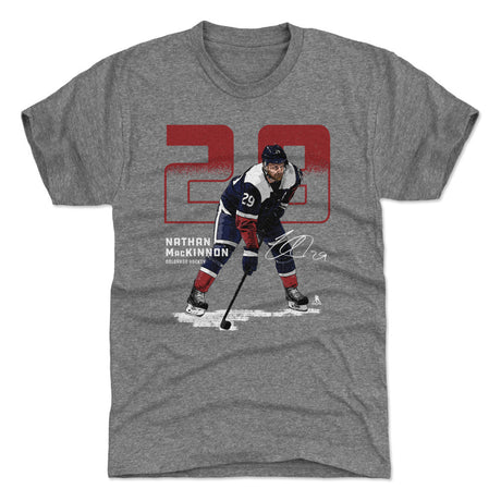 Nathan MacKinnon Men's Premium T-Shirt | 500 LEVEL