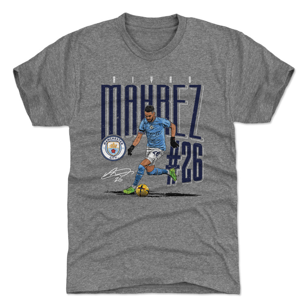 Riyad Mahrez Men's Premium T-Shirt | 500 LEVEL