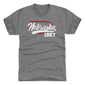 Nebraska Men's Premium T-Shirt | 500 LEVEL