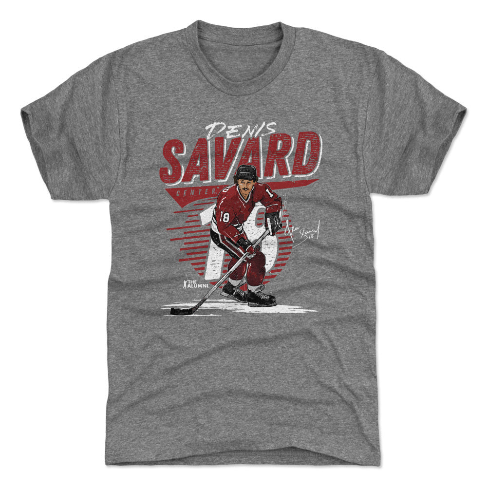 Denis Savard Men&#39;s Premium T-Shirt | 500 LEVEL